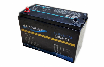 Лиферный аккумулятор LiFePo4 GL Marine LFP12-100 (с bluetooth)