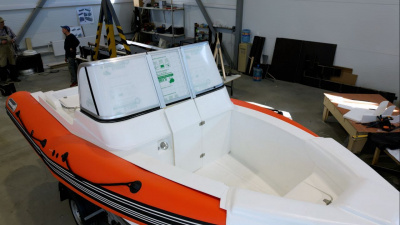 Двойная консоль на Rib 460-500