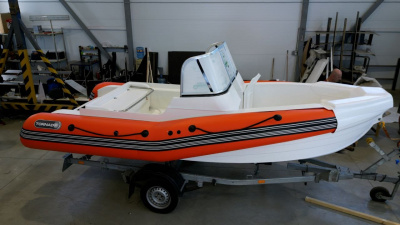 Двойная консоль на Rib 460-500