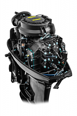 Лодочный мотор Reef Rider RR40FFES 2-х тактный HIDEA
